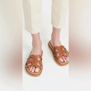 Sam Edelman Valeri Slide Sandal – Saddle Leather size 9M women